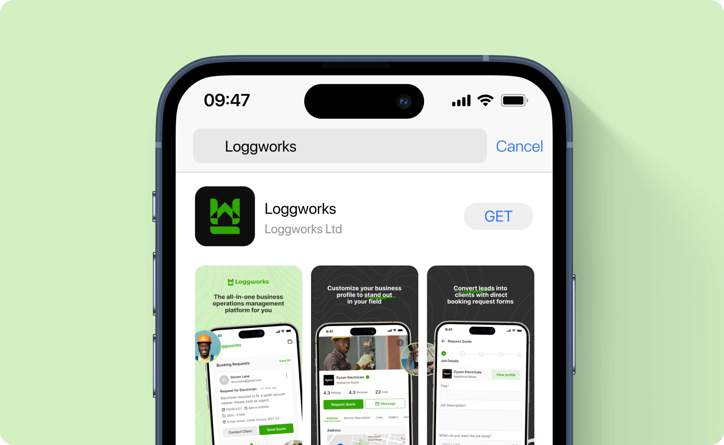 download from app store image